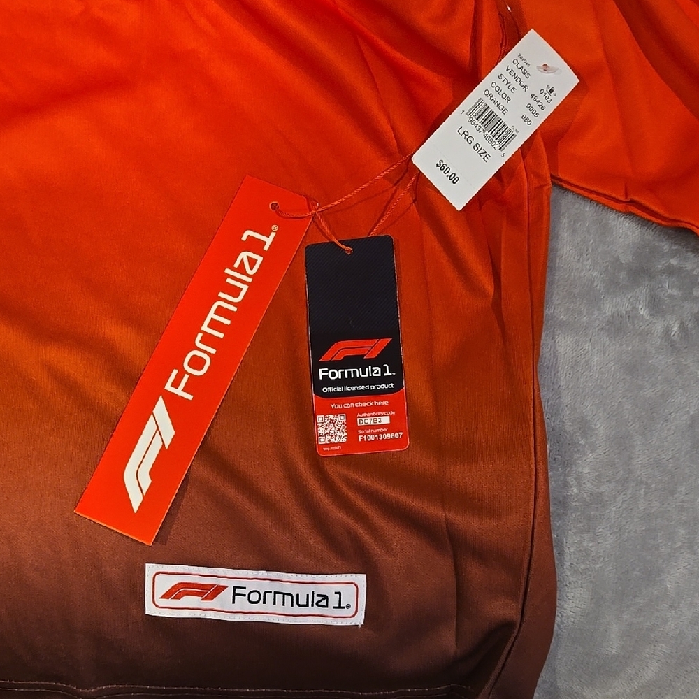 Formula 1 Gradient Red and Brown Shirt